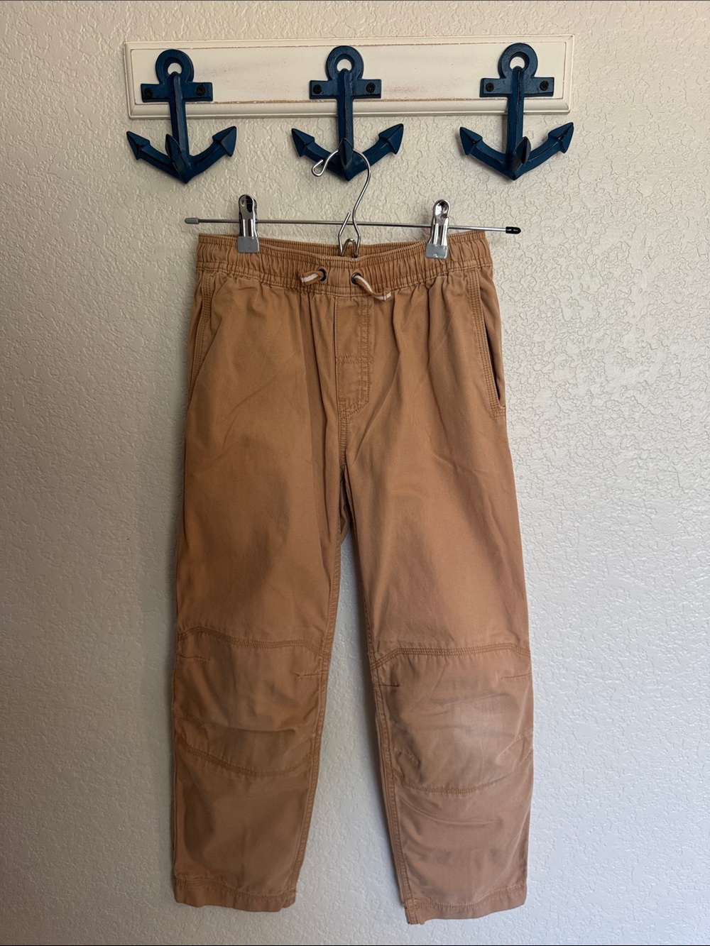 Double Knee Pants In Cotton Twill